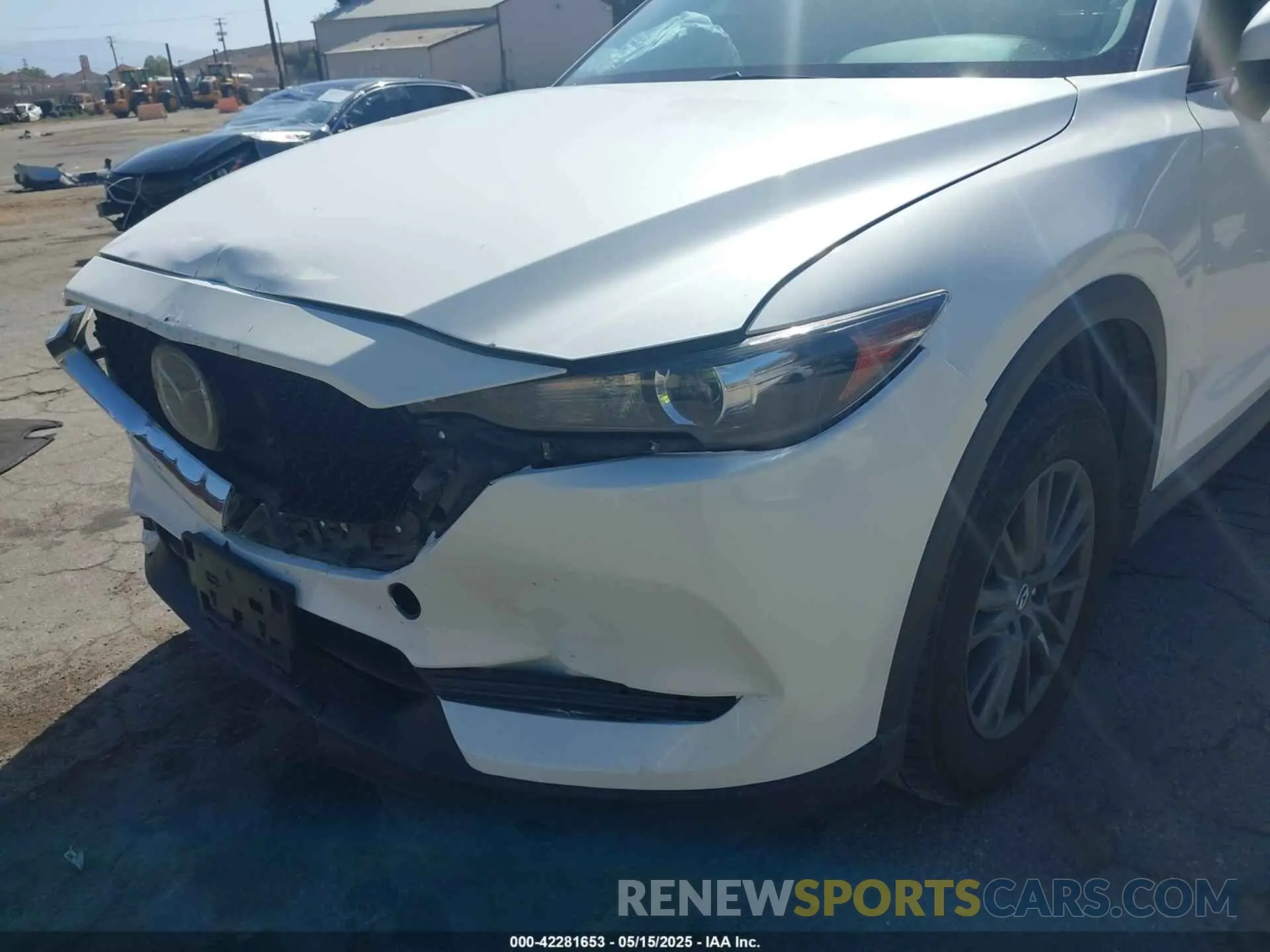 6 Photograph of a damaged car JM3KFBCM0M0360223 MAZDA CX-5 2021