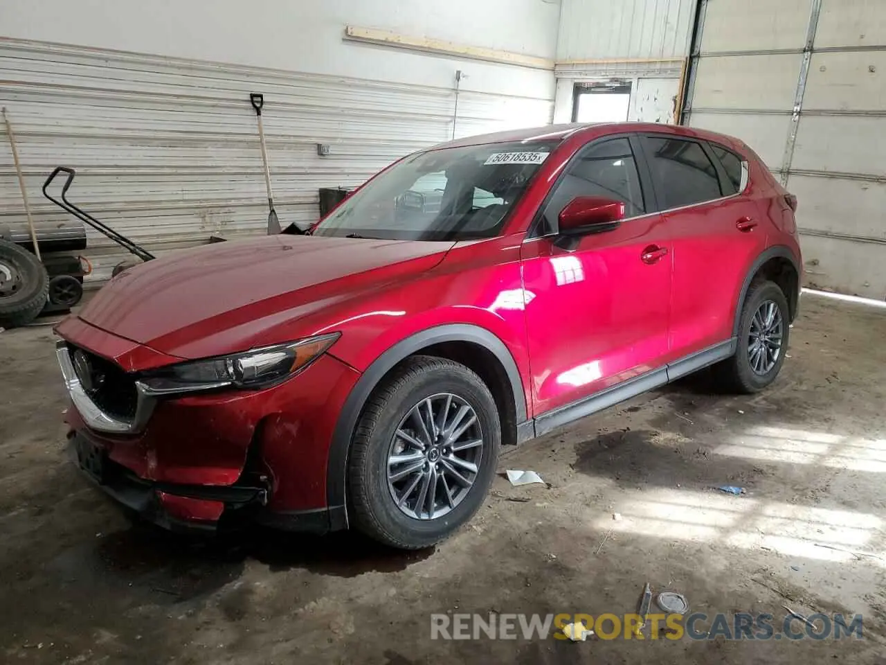 1 Photograph of a damaged car JM3KFBCM0M0414667 MAZDA CX-5 2021