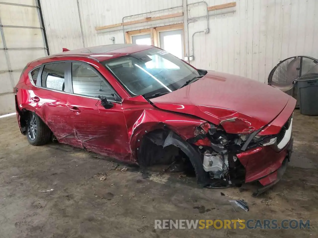 4 Photograph of a damaged car JM3KFBCM0M0414667 MAZDA CX-5 2021