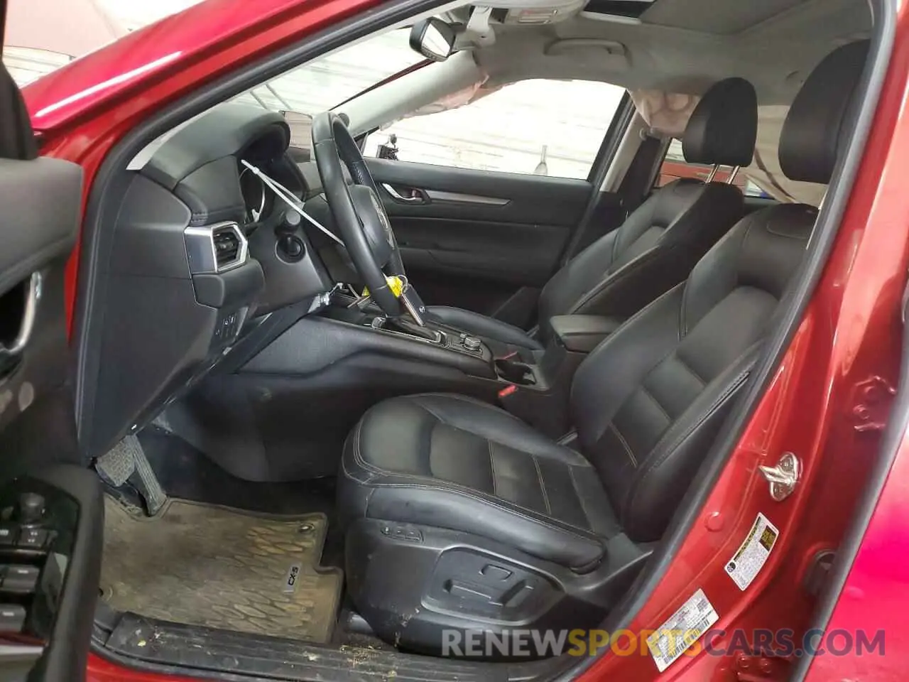 7 Photograph of a damaged car JM3KFBCM0M0414667 MAZDA CX-5 2021