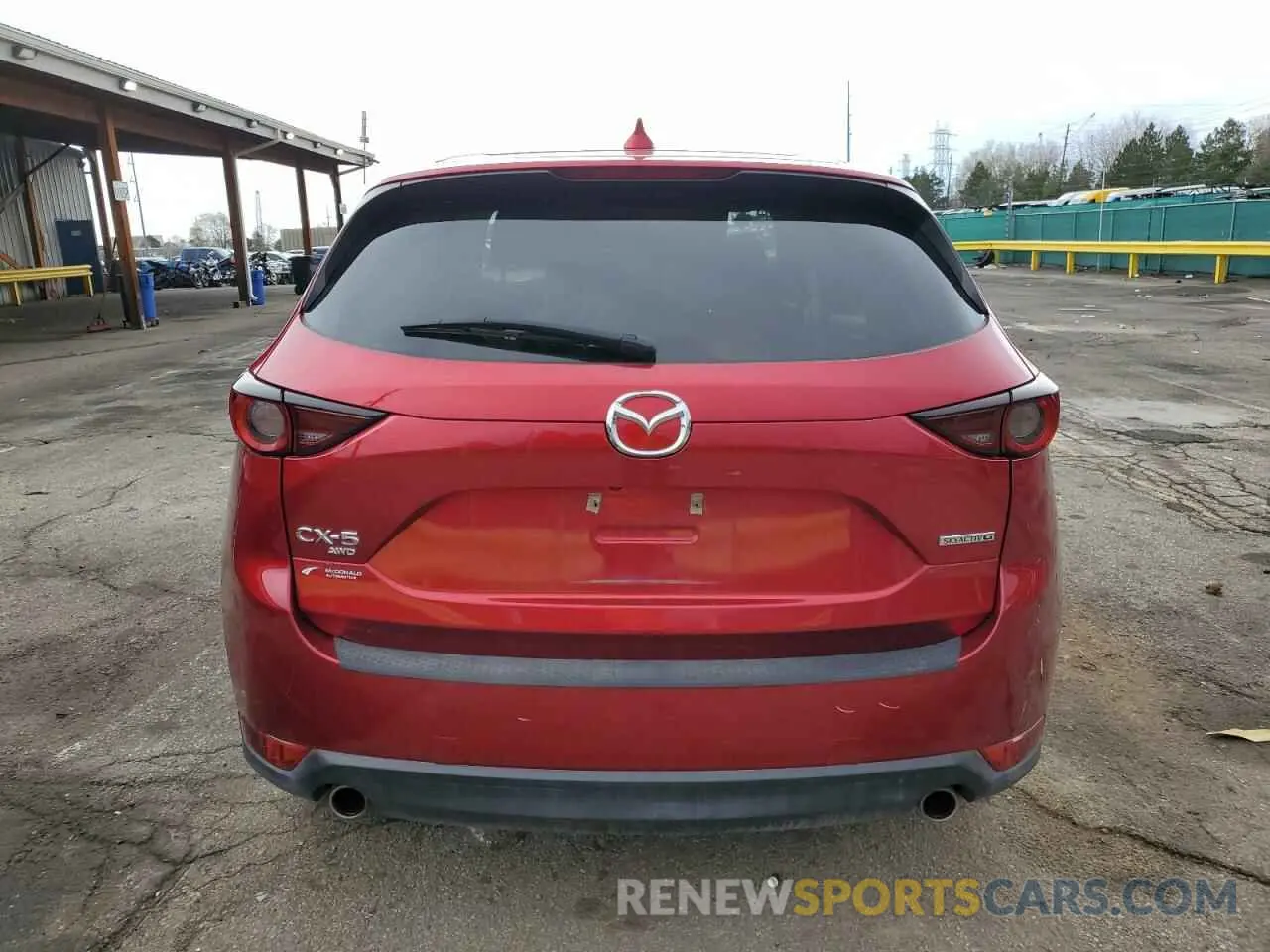 6 Photograph of a damaged car JM3KFBCM0M0448544 MAZDA CX-5 2021