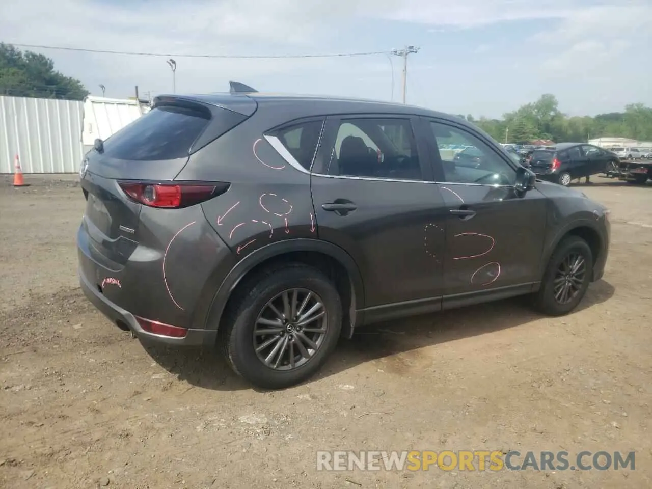 3 Photograph of a damaged car JM3KFBCM0M1300548 MAZDA CX-5 2021