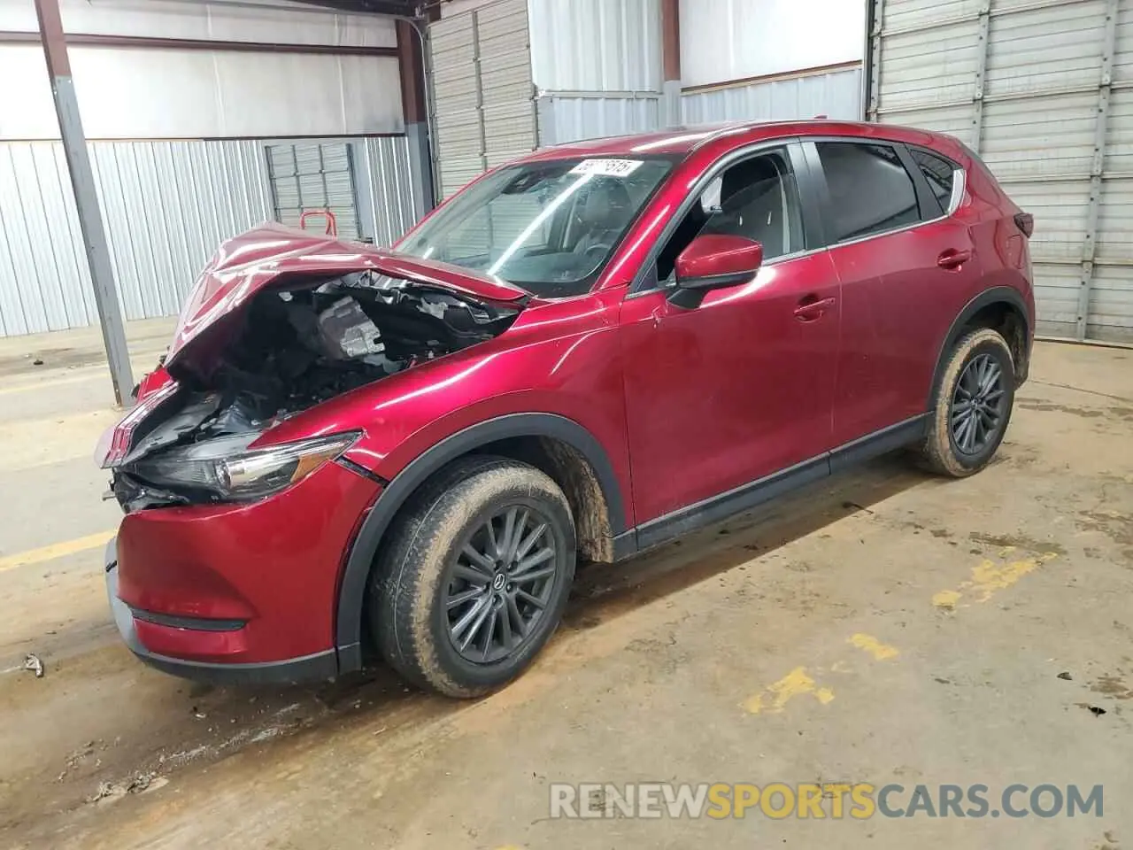 1 Photograph of a damaged car JM3KFBCM0M1353556 MAZDA CX-5 2021