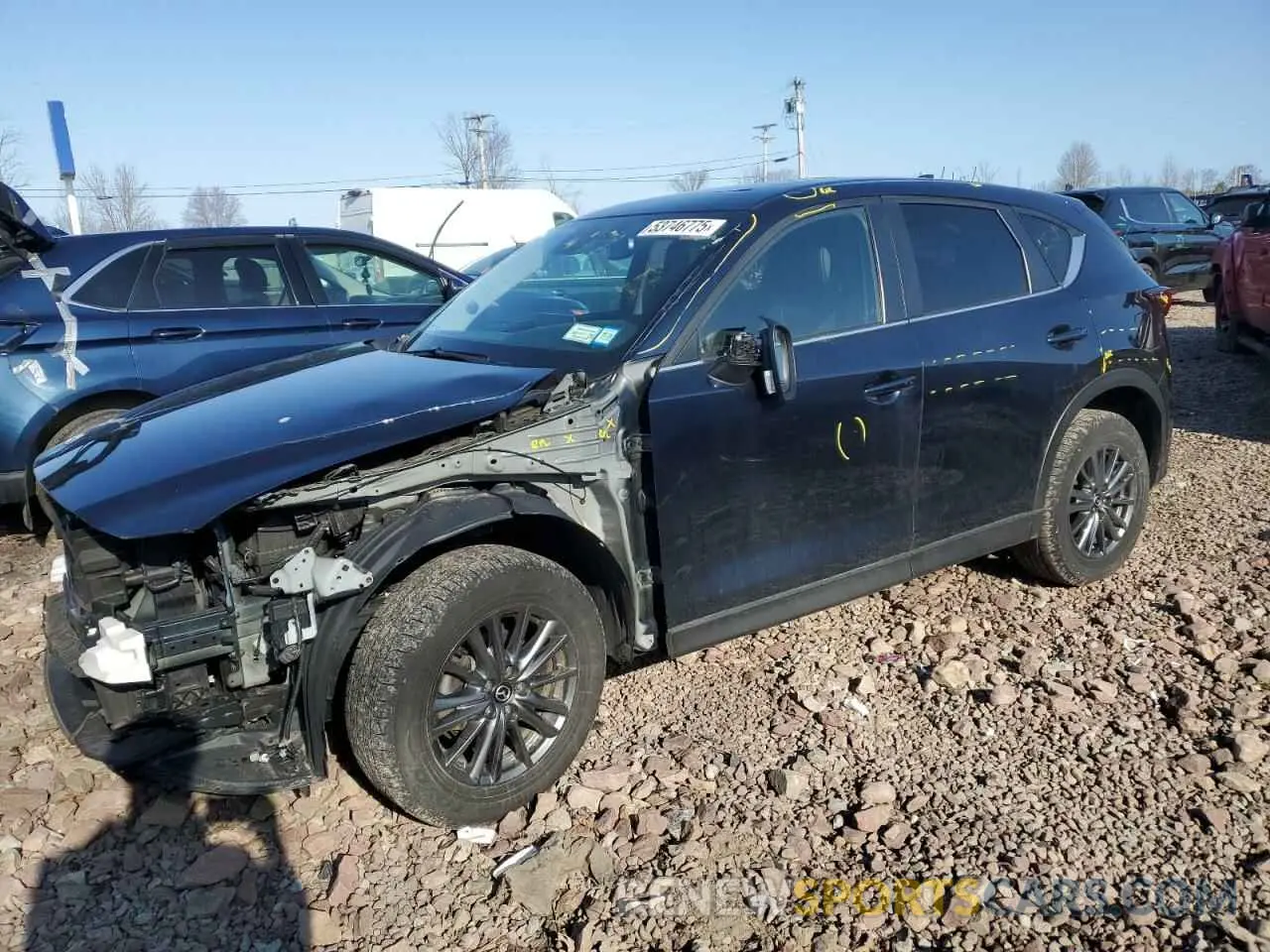 1 Photograph of a damaged car JM3KFBCM1M0310608 MAZDA CX-5 2021