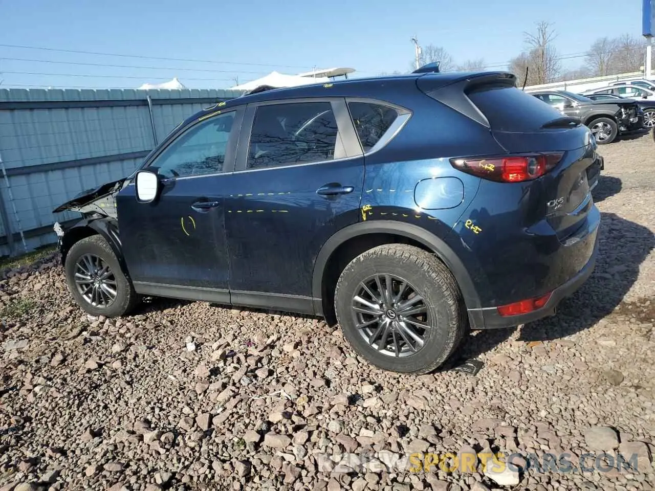 2 Photograph of a damaged car JM3KFBCM1M0310608 MAZDA CX-5 2021