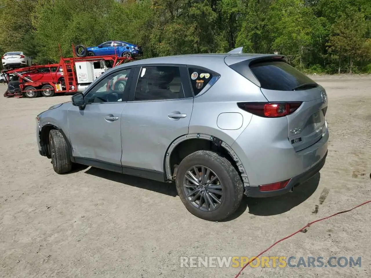2 Photograph of a damaged car JM3KFBCM1M0343804 MAZDA CX-5 2021