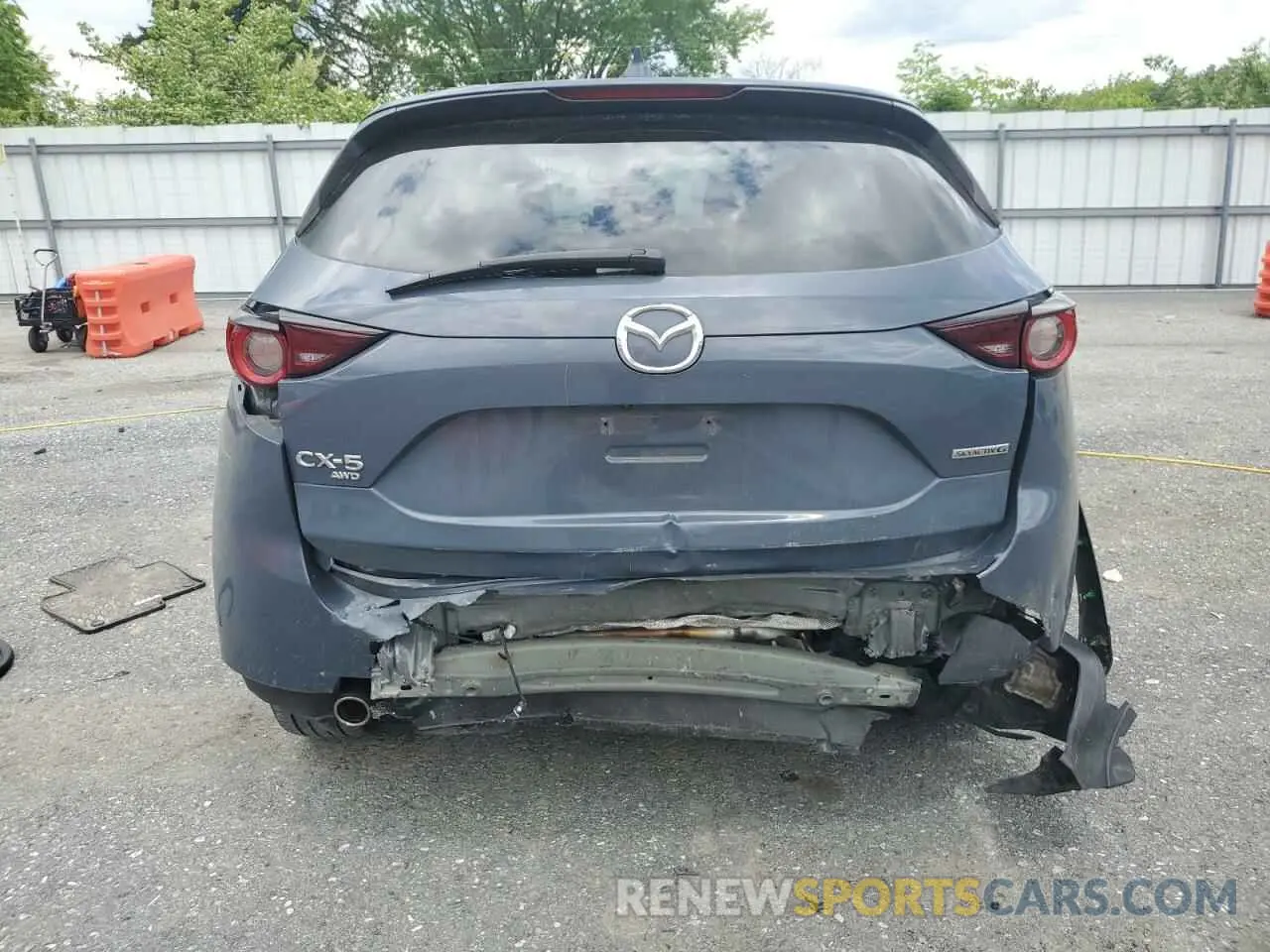 6 Photograph of a damaged car JM3KFBCM1M0433132 MAZDA CX-5 2021