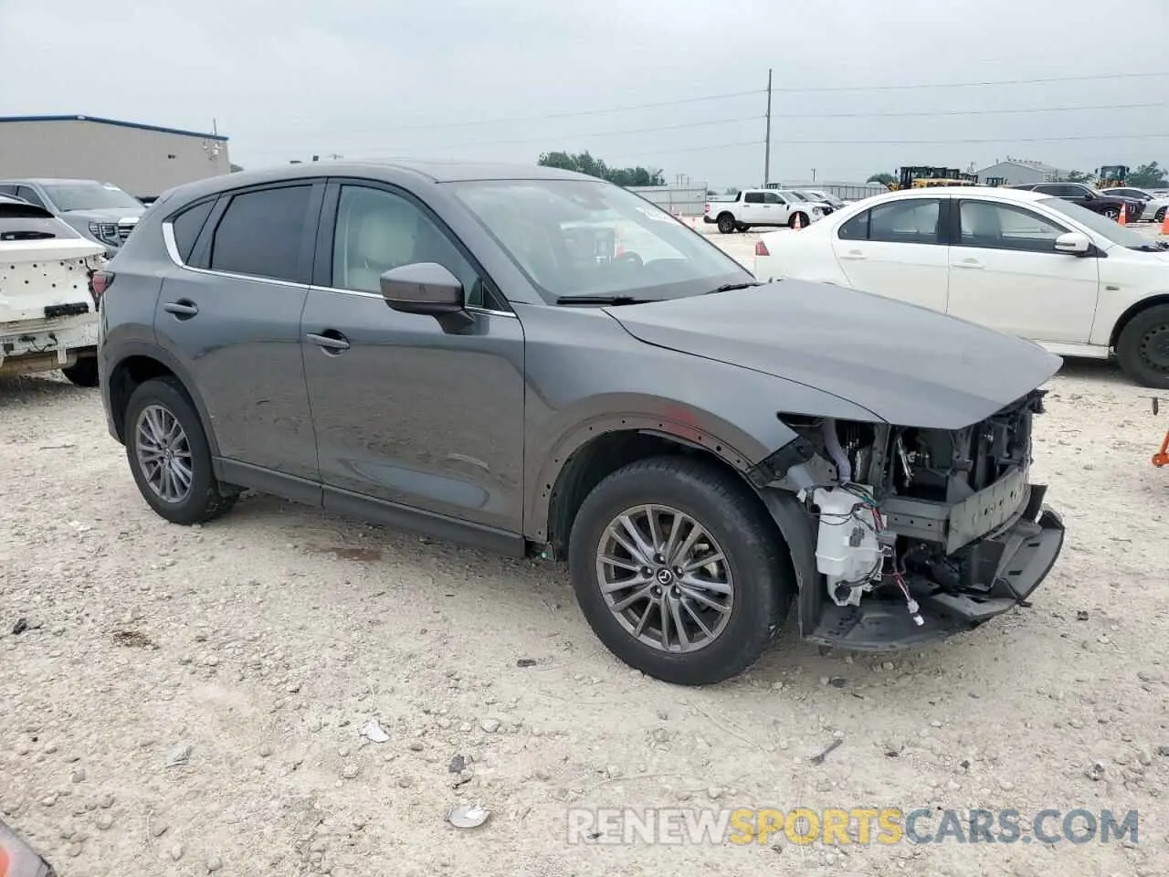 4 Photograph of a damaged car JM3KFBCM1M0484548 MAZDA CX-5 2021
