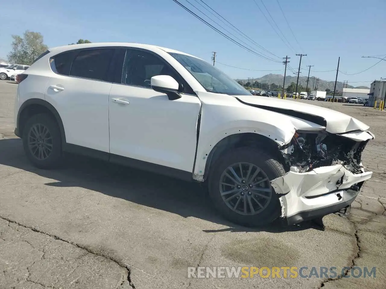 4 Photograph of a damaged car JM3KFBCM1M1491946 MAZDA CX-5 2021