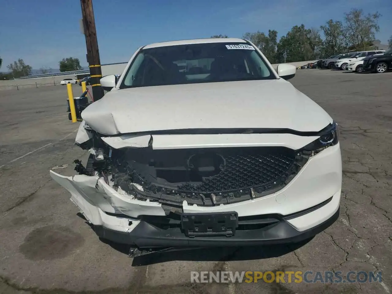 5 Photograph of a damaged car JM3KFBCM1M1491946 MAZDA CX-5 2021