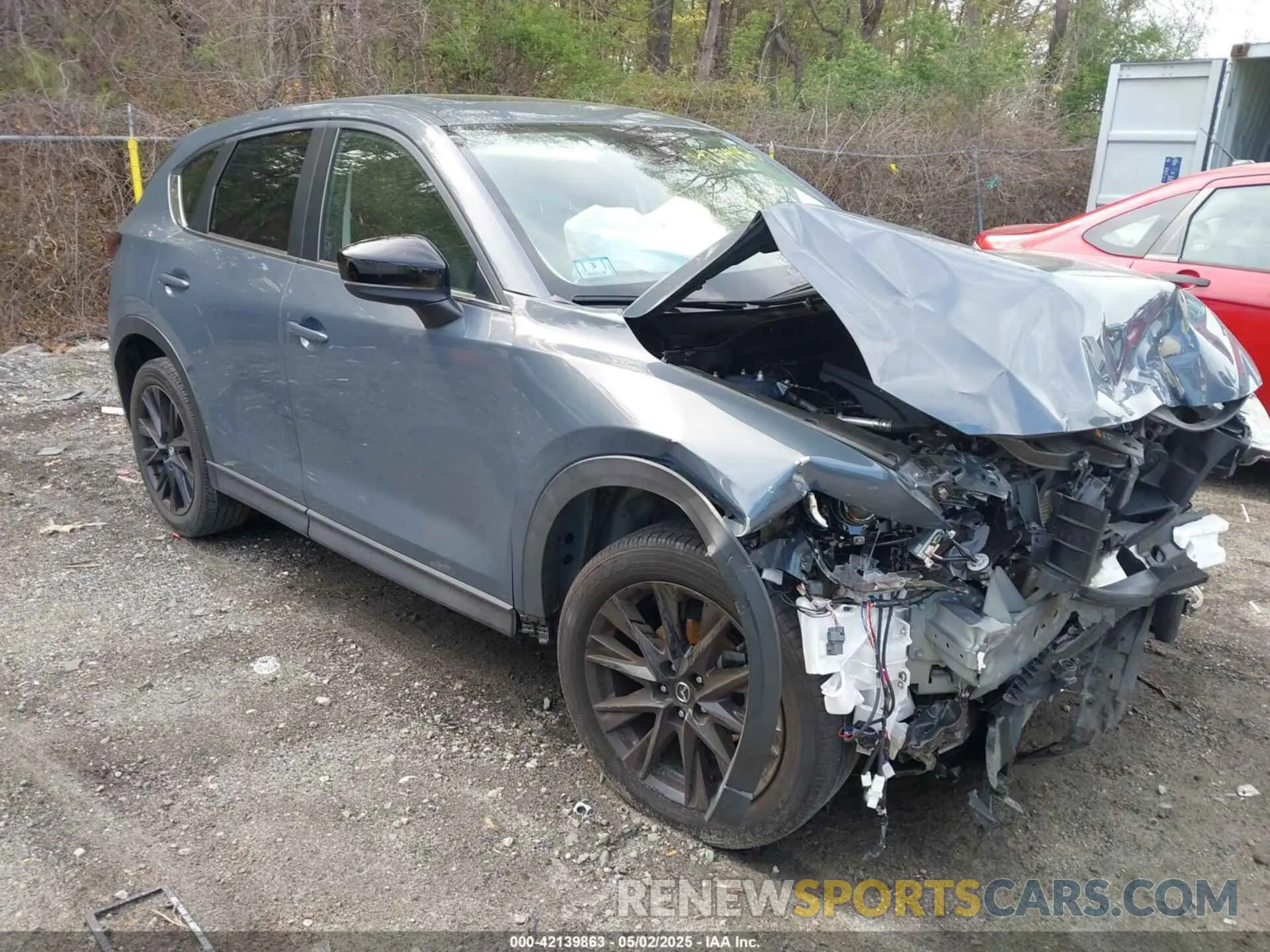 1 Photograph of a damaged car JM3KFBCM2M0365634 MAZDA CX-5 2021