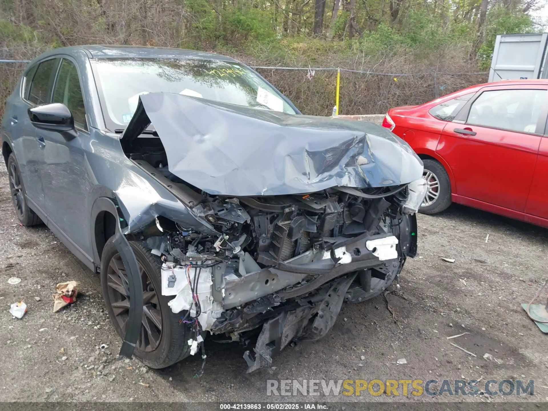 6 Photograph of a damaged car JM3KFBCM2M0365634 MAZDA CX-5 2021