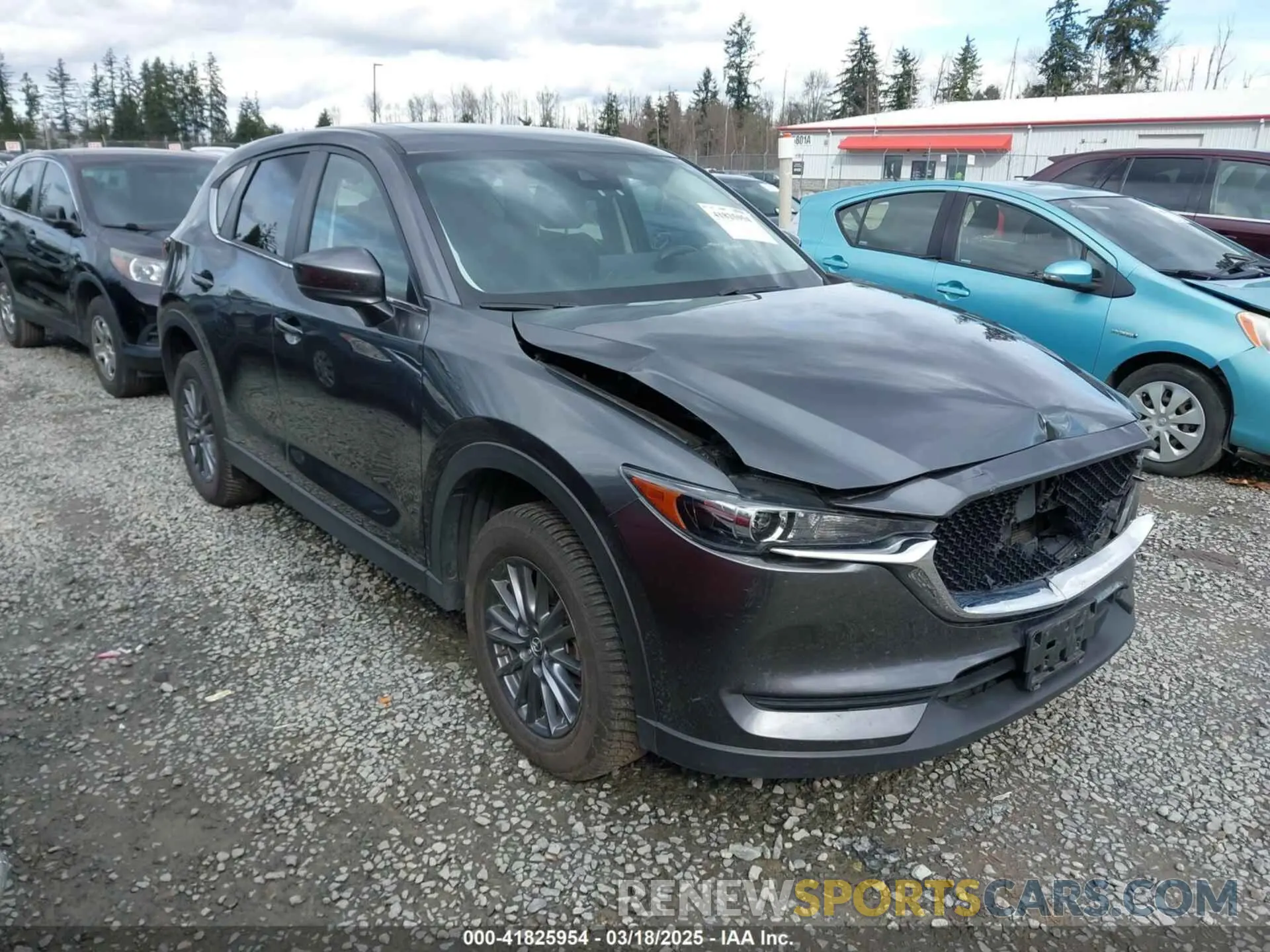 1 Photograph of a damaged car JM3KFBCM2M0484011 MAZDA CX-5 2021