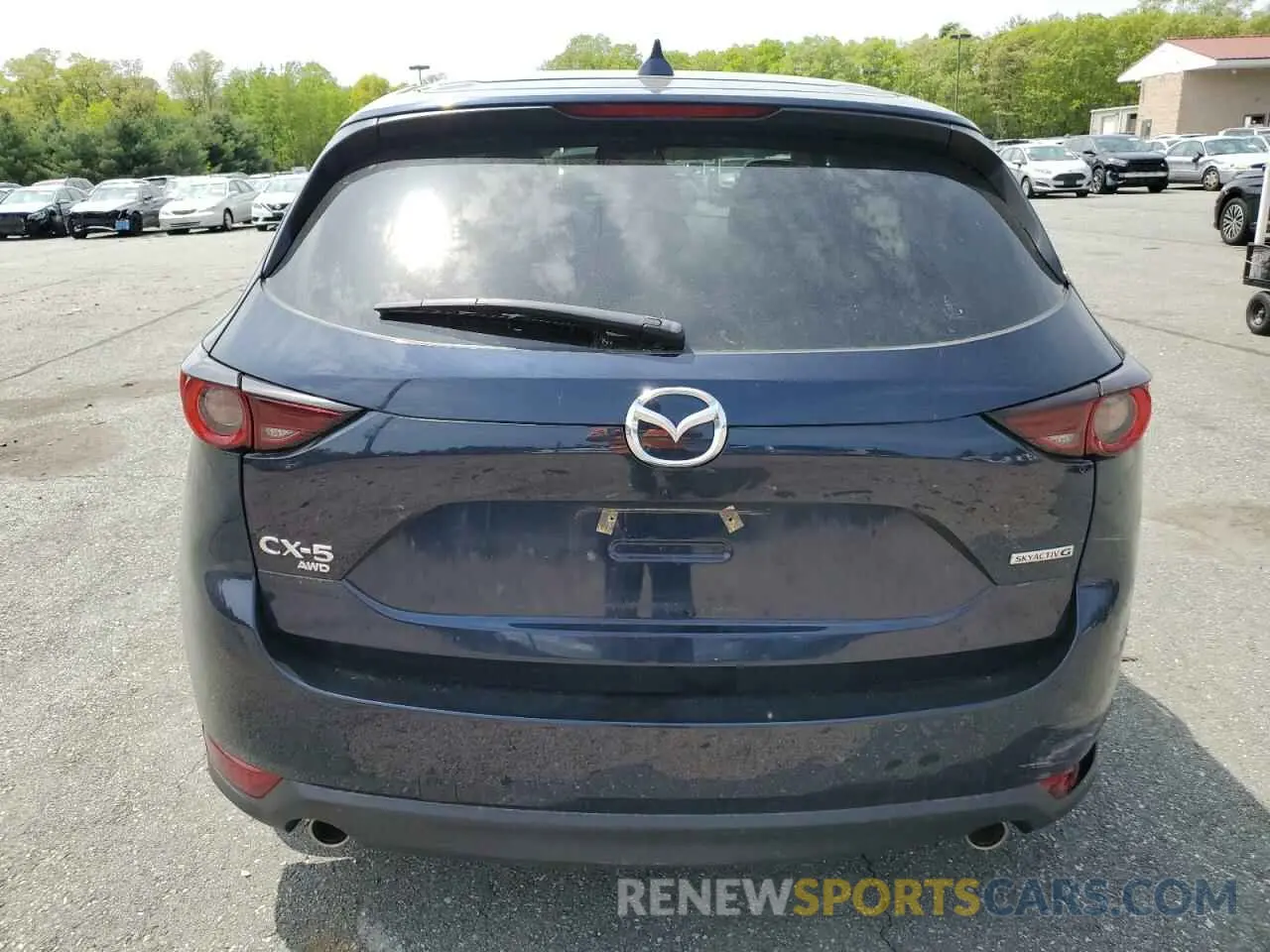 6 Photograph of a damaged car JM3KFBCM2M1474086 MAZDA CX-5 2021