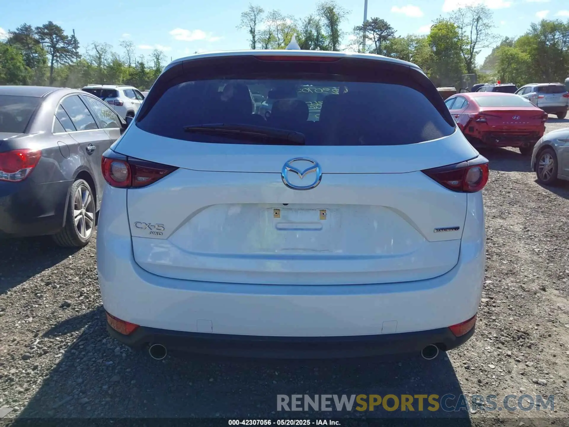 16 Photograph of a damaged car JM3KFBCM2M1477201 MAZDA CX-5 2021