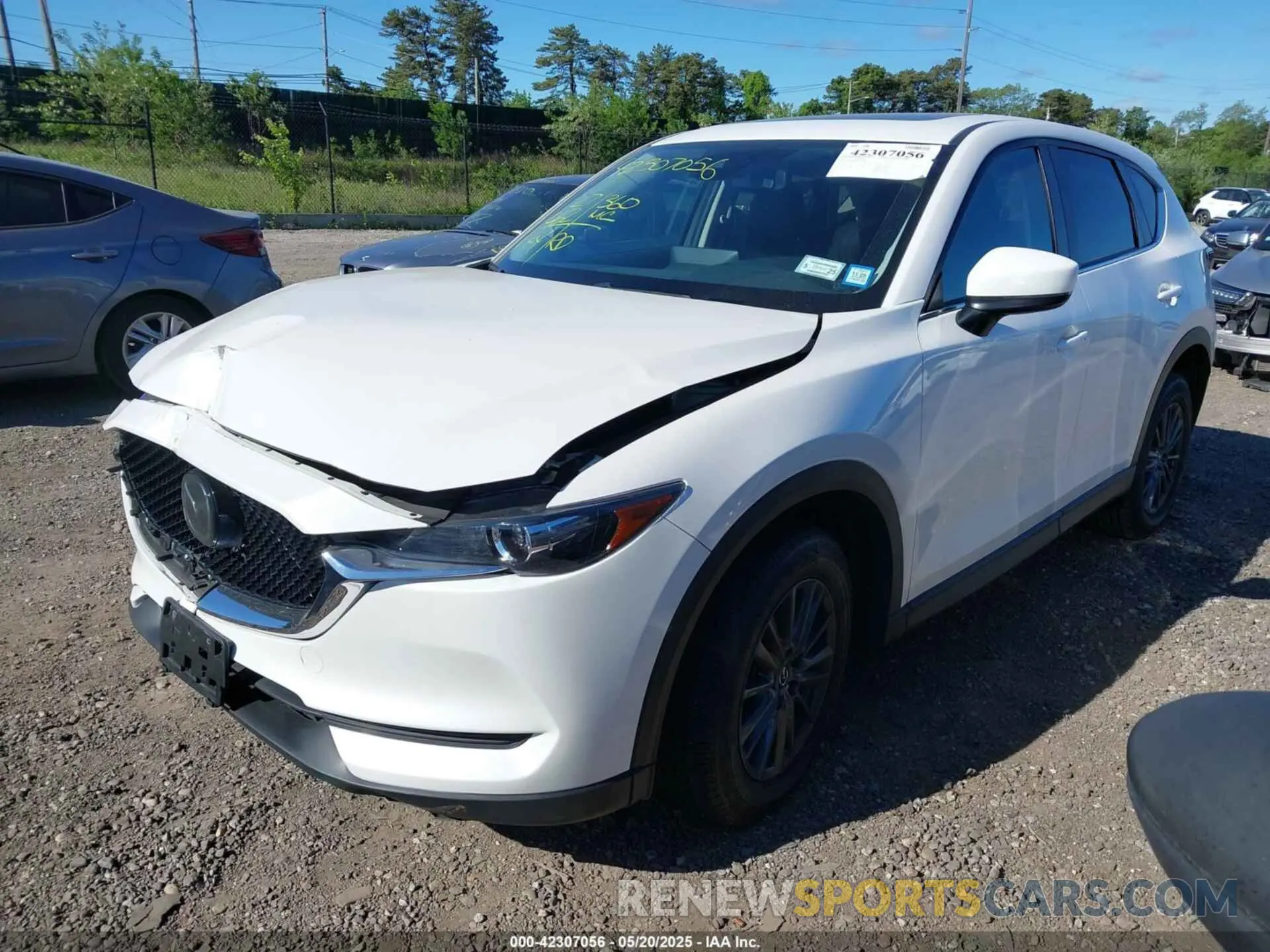 2 Photograph of a damaged car JM3KFBCM2M1477201 MAZDA CX-5 2021