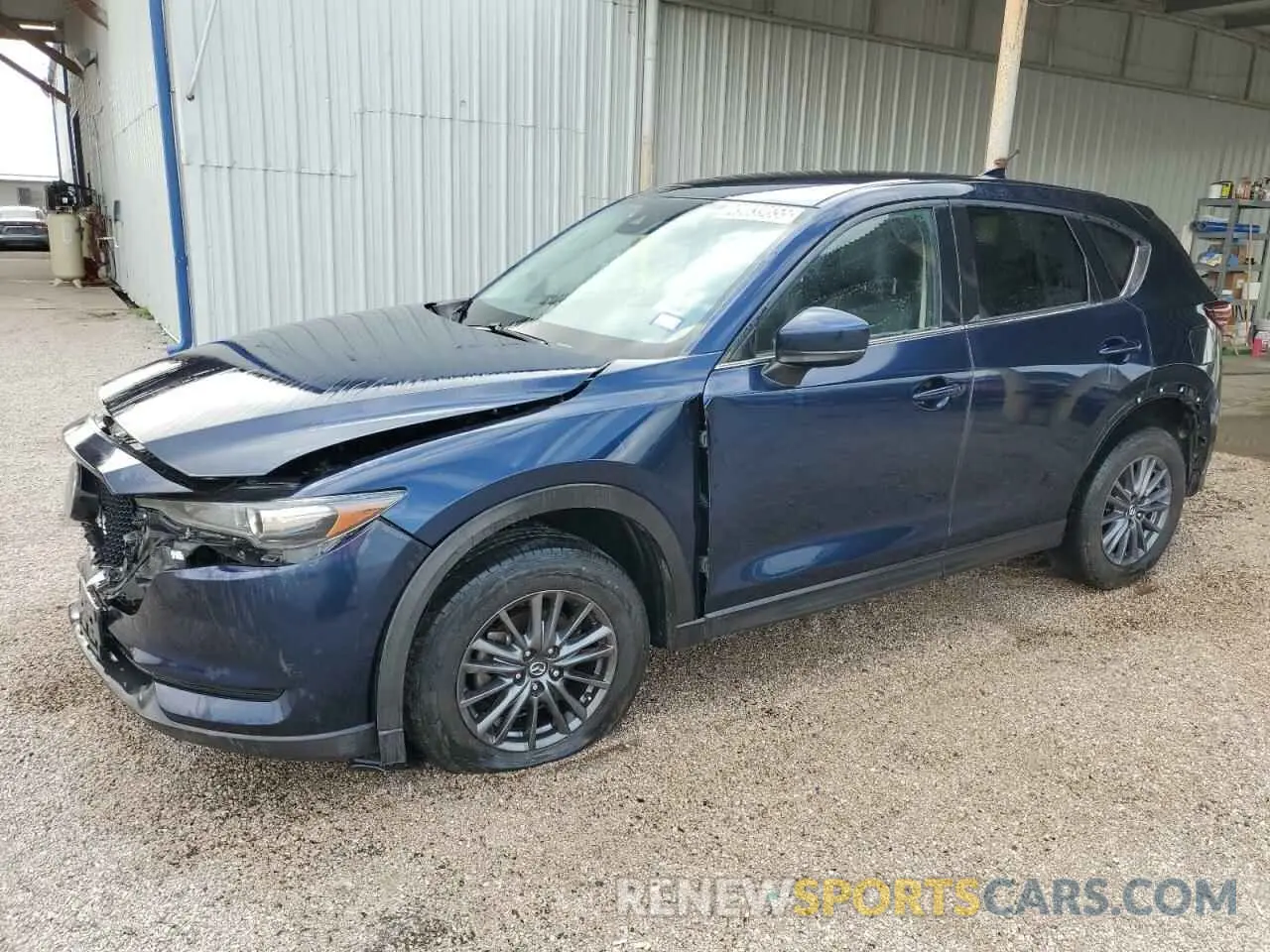 1 Photograph of a damaged car JM3KFBCM2M1498162 MAZDA CX-5 2021