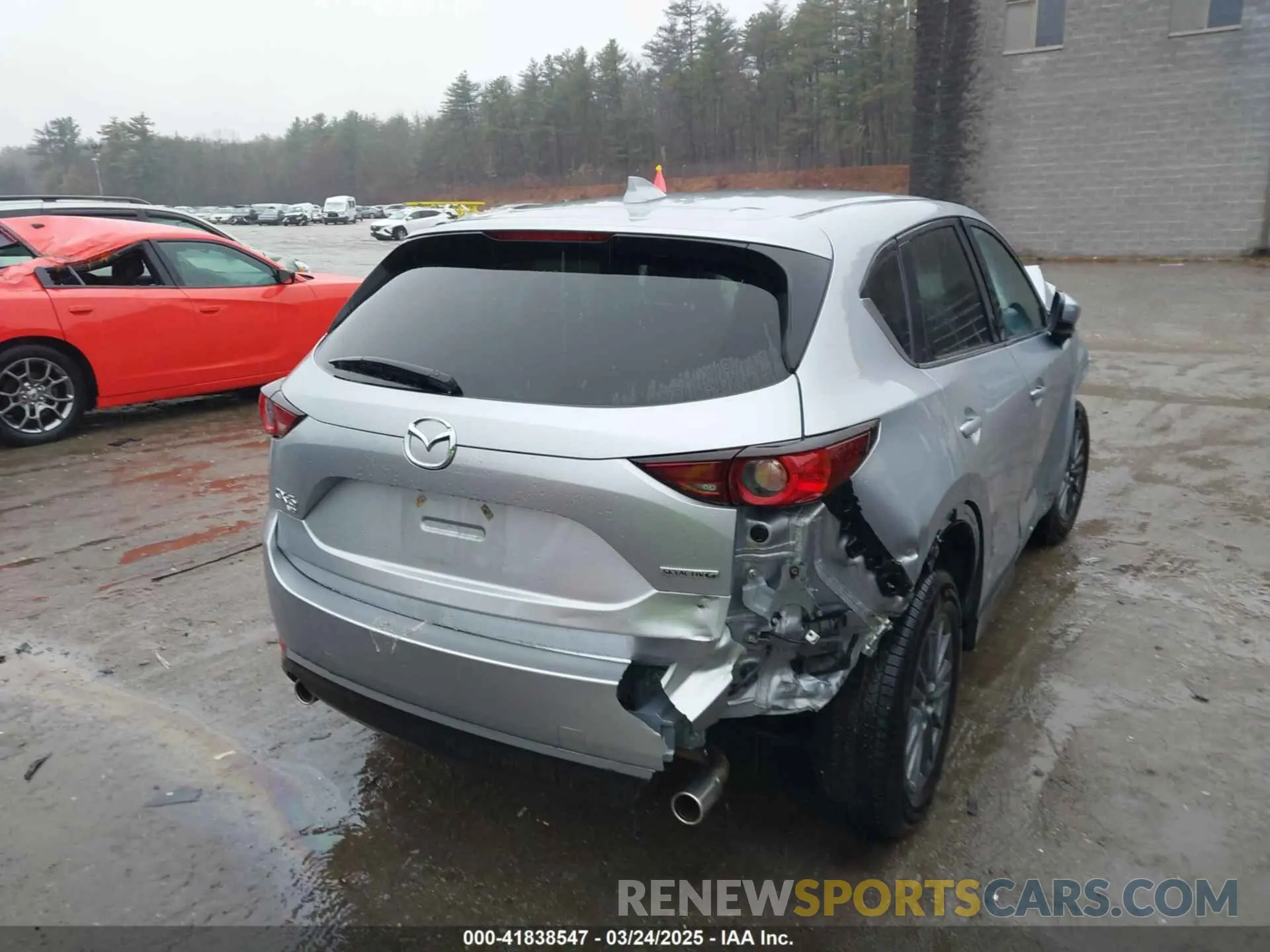 4 Photograph of a damaged car JM3KFBCM3M0301019 MAZDA CX-5 2021