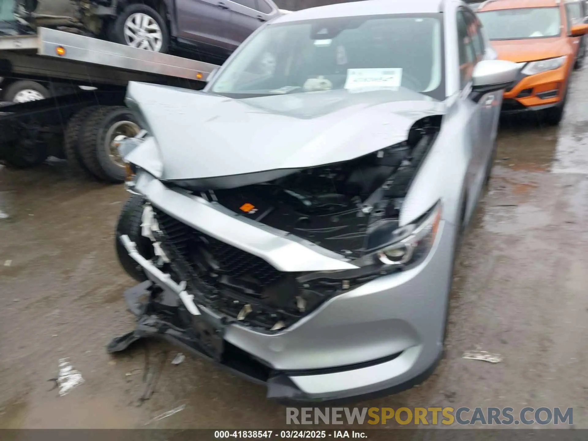 6 Photograph of a damaged car JM3KFBCM3M0301019 MAZDA CX-5 2021