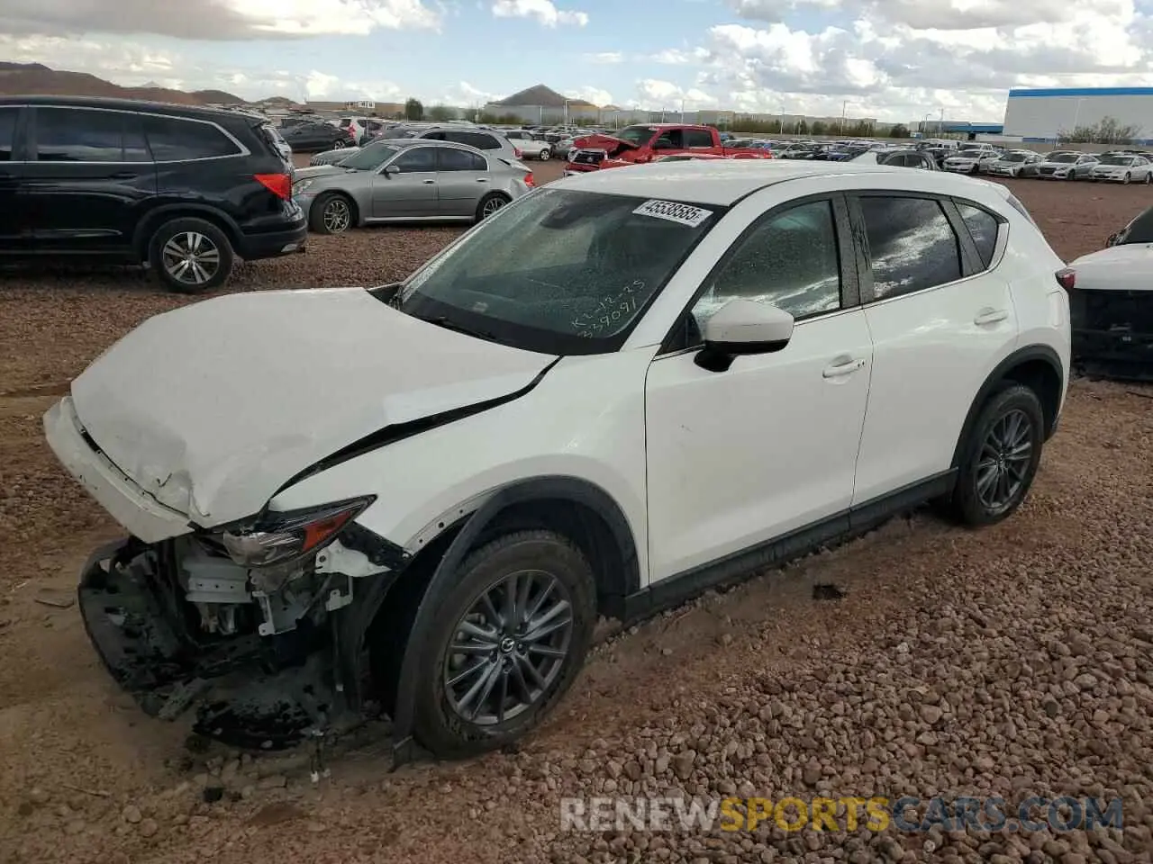 1 Photograph of a damaged car JM3KFBCM3M0339091 MAZDA CX-5 2021