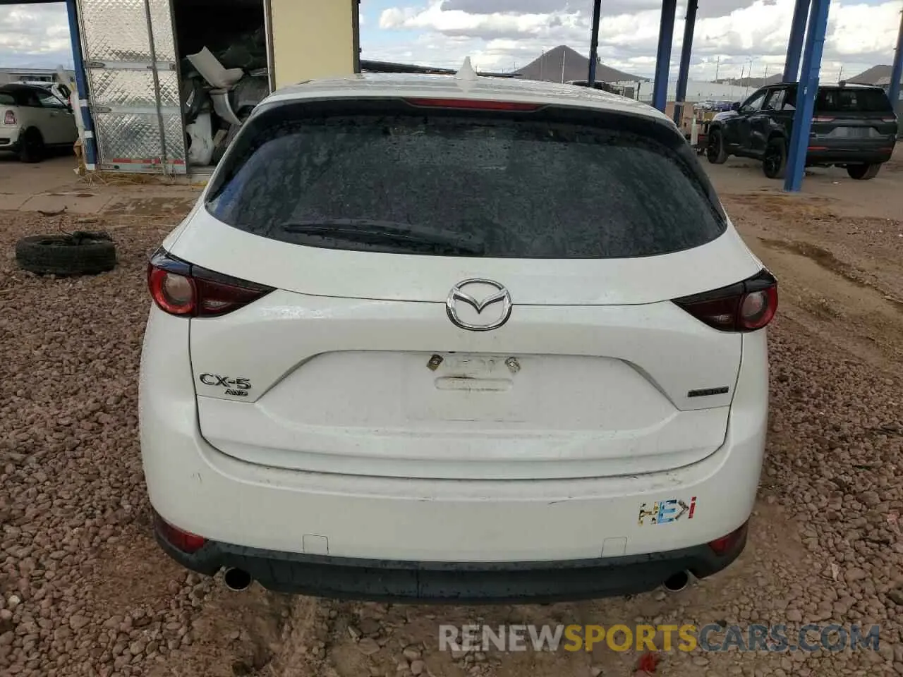 6 Photograph of a damaged car JM3KFBCM3M0339091 MAZDA CX-5 2021