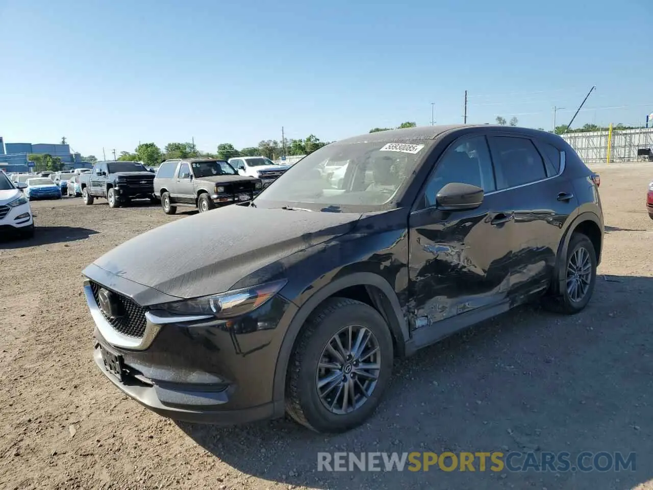 1 Photograph of a damaged car JM3KFBCM3M0342752 MAZDA CX-5 2021