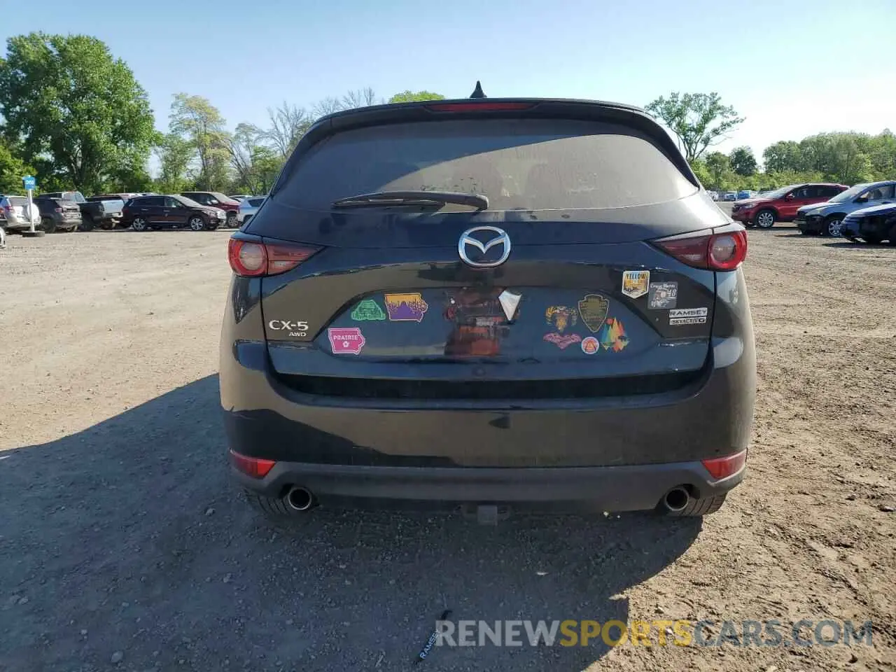 6 Photograph of a damaged car JM3KFBCM3M0342752 MAZDA CX-5 2021