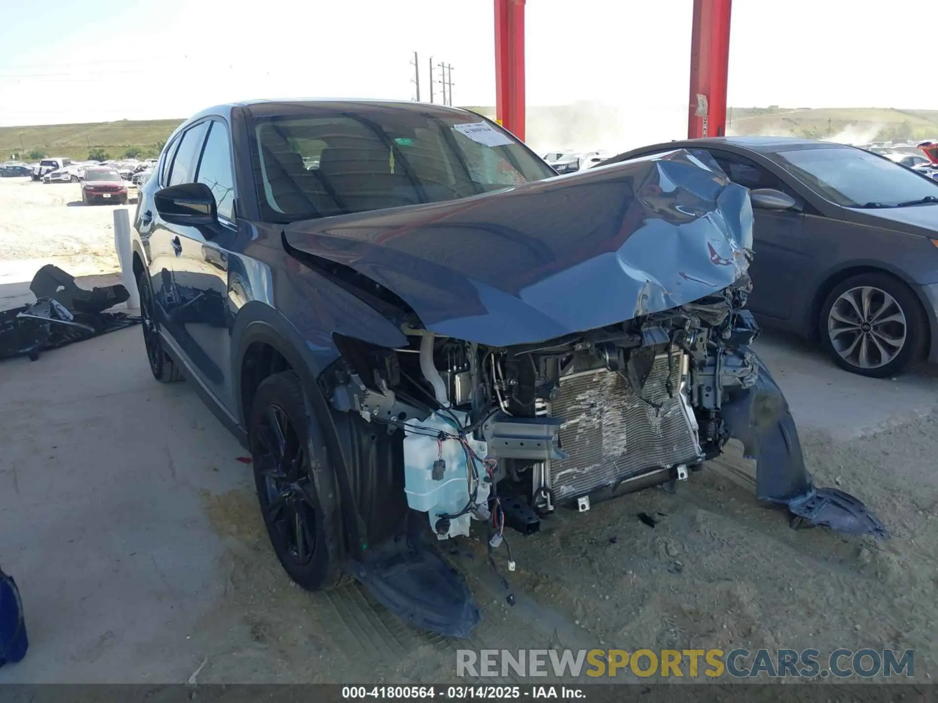 1 Photograph of a damaged car JM3KFBCM3M0406787 MAZDA CX-5 2021