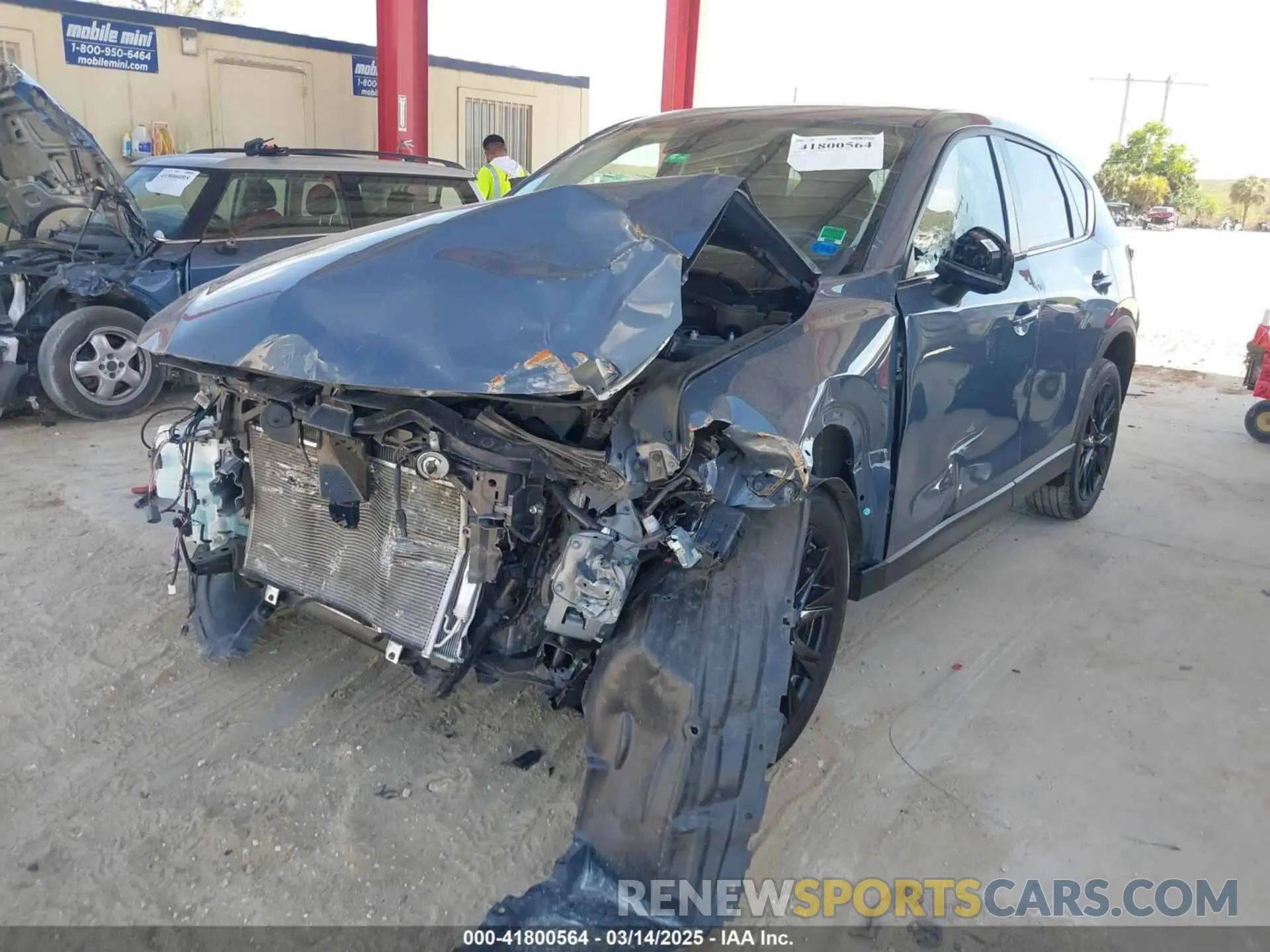 2 Photograph of a damaged car JM3KFBCM3M0406787 MAZDA CX-5 2021