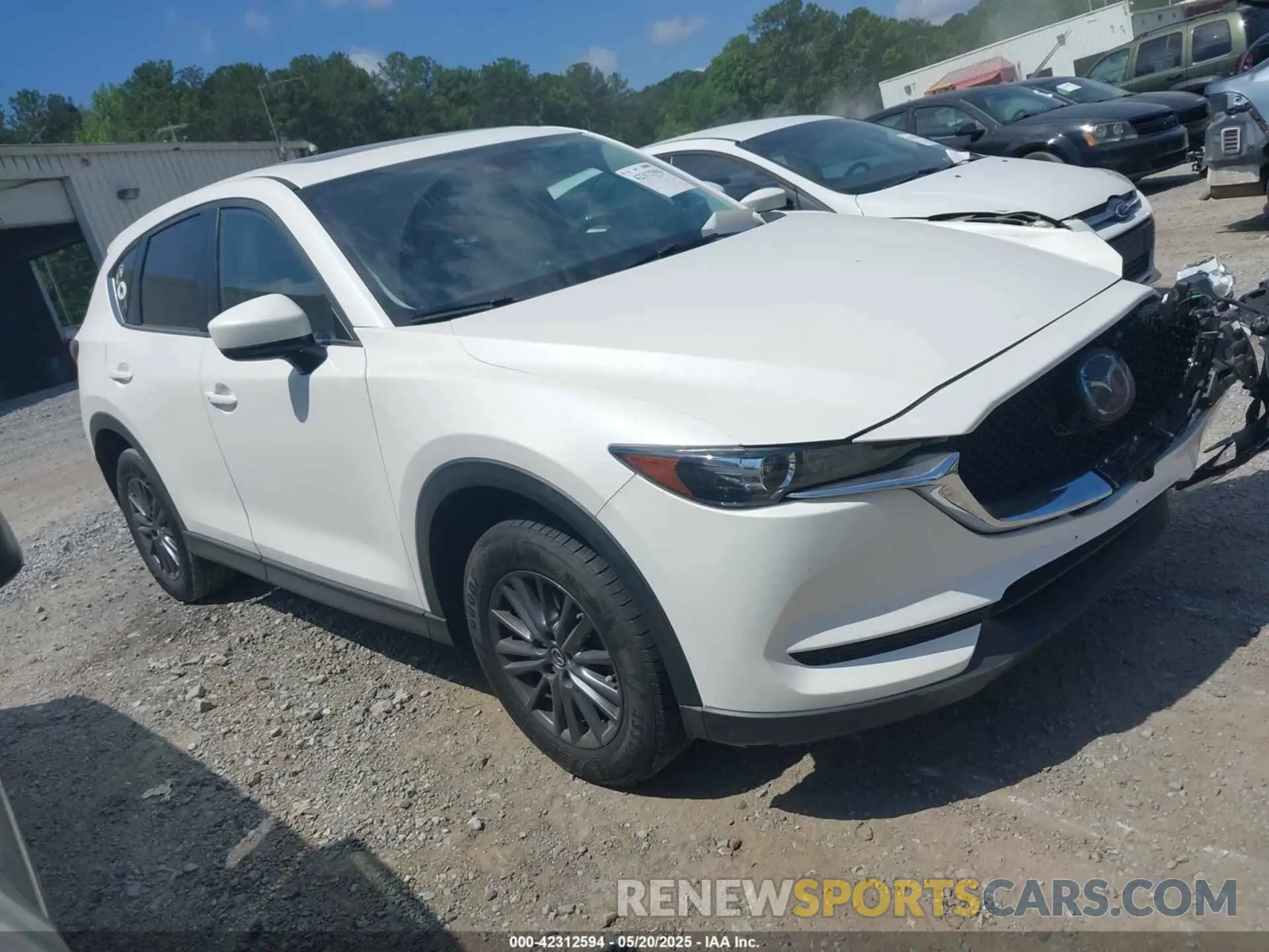 1 Photograph of a damaged car JM3KFBCM3M1363742 MAZDA CX-5 2021