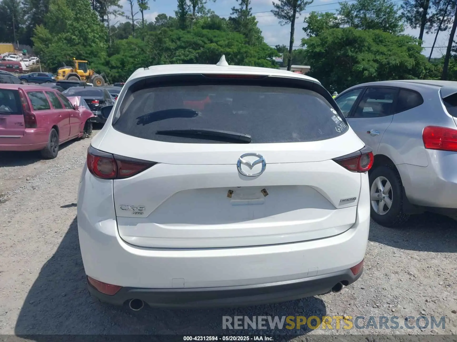16 Photograph of a damaged car JM3KFBCM3M1363742 MAZDA CX-5 2021