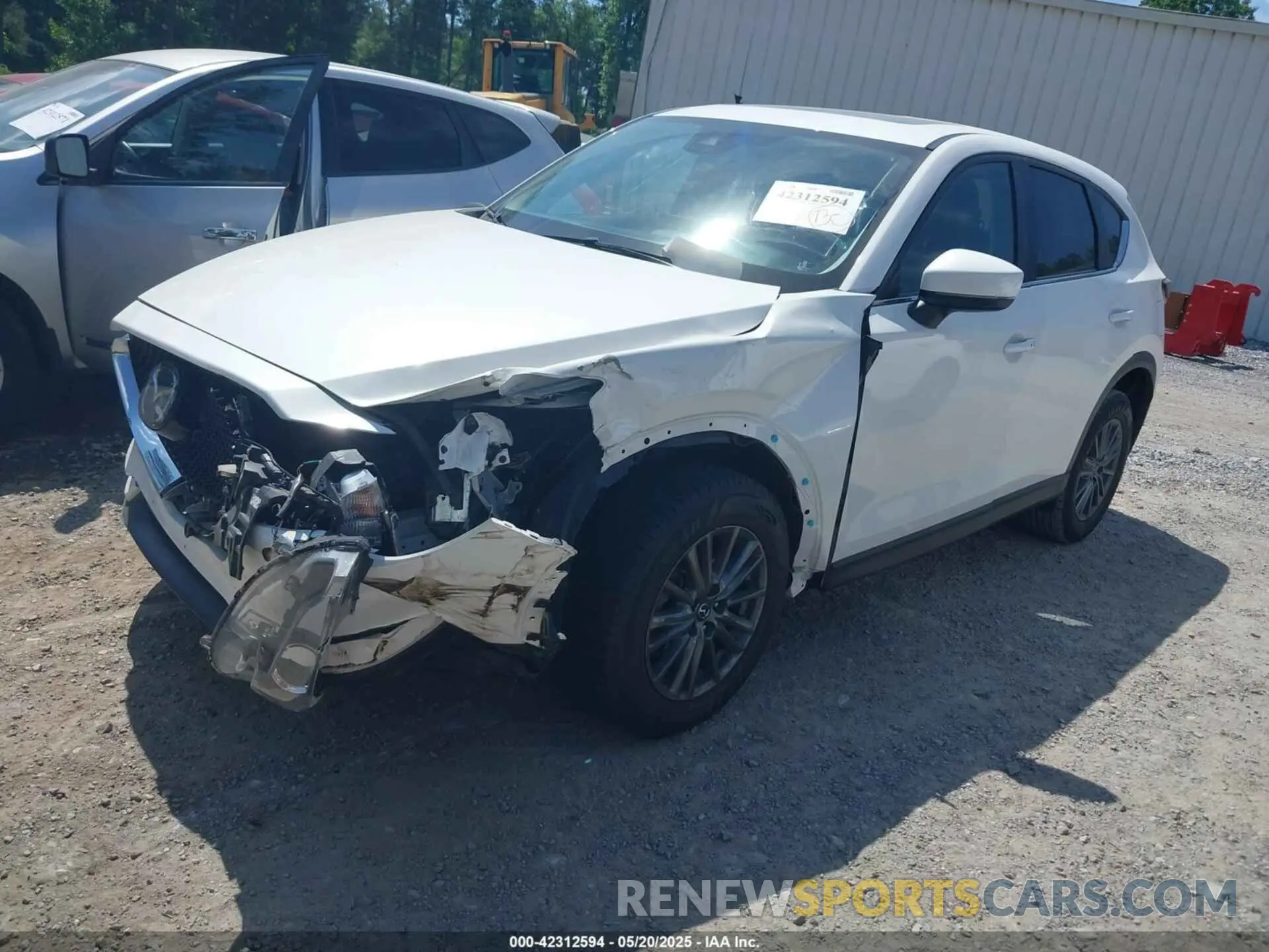 2 Photograph of a damaged car JM3KFBCM3M1363742 MAZDA CX-5 2021