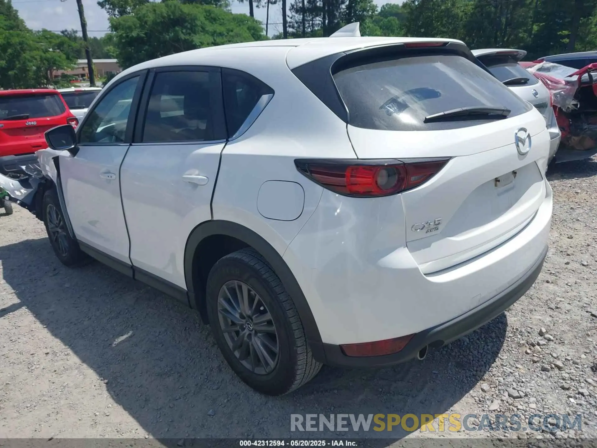 3 Photograph of a damaged car JM3KFBCM3M1363742 MAZDA CX-5 2021