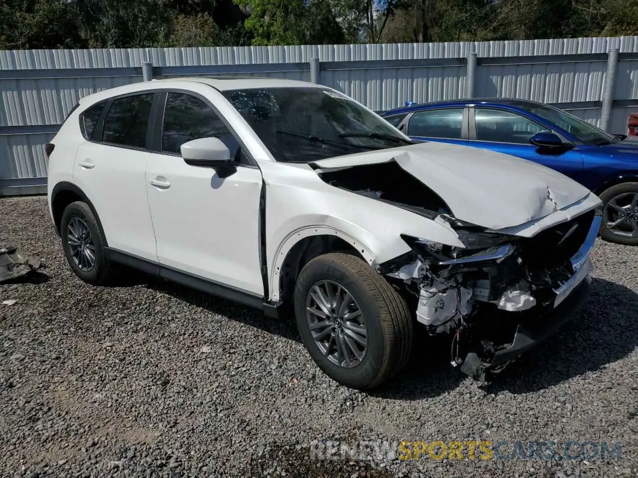 4 Photograph of a damaged car JM3KFBCM3M1494718 MAZDA CX-5 2021
