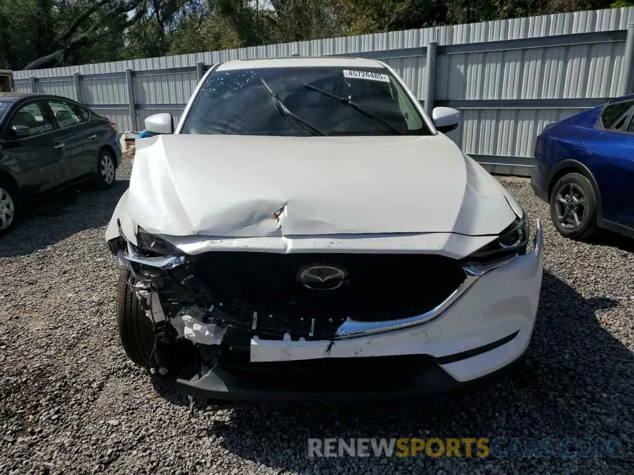 5 Photograph of a damaged car JM3KFBCM3M1494718 MAZDA CX-5 2021