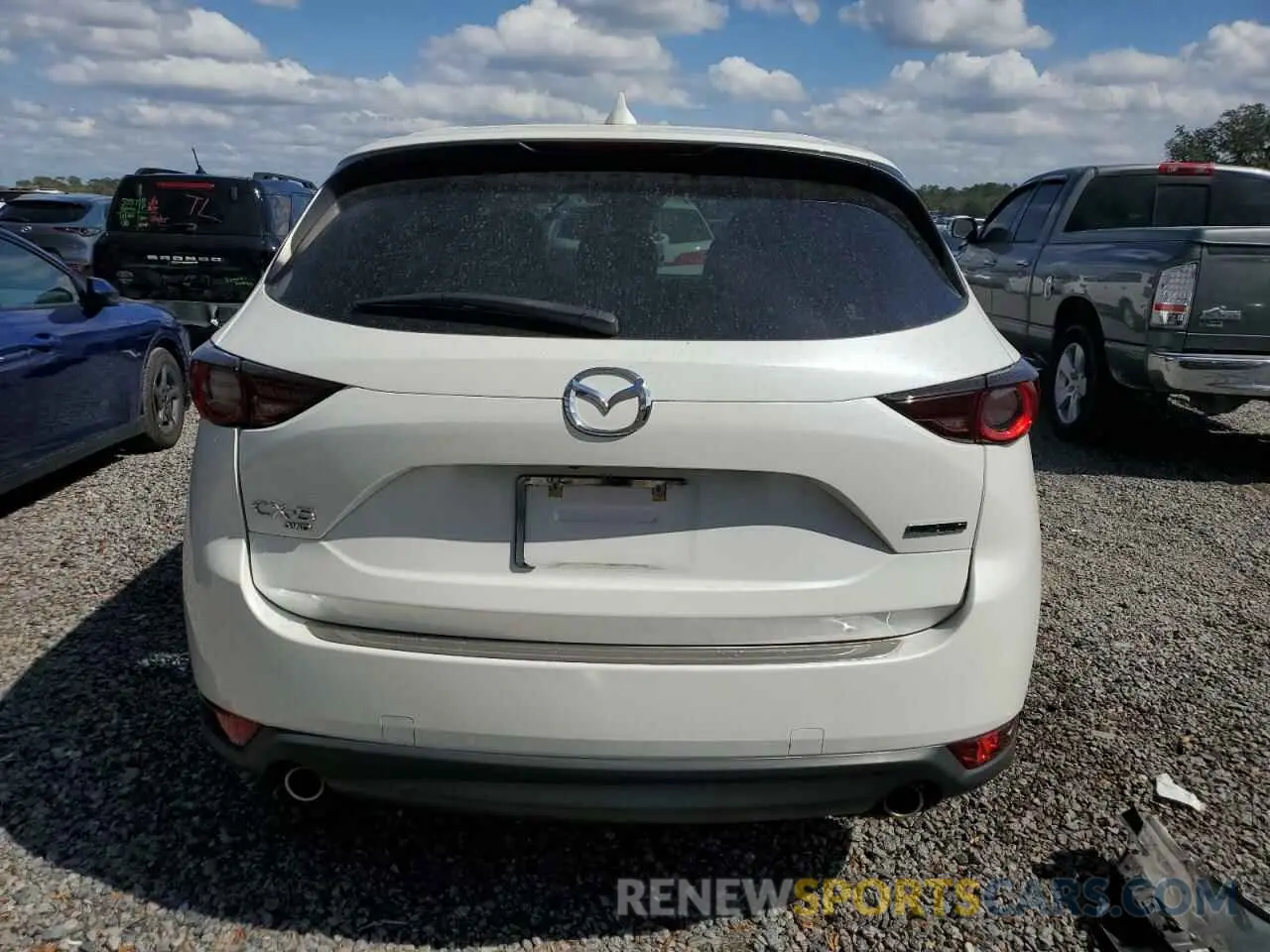 6 Photograph of a damaged car JM3KFBCM3M1494718 MAZDA CX-5 2021