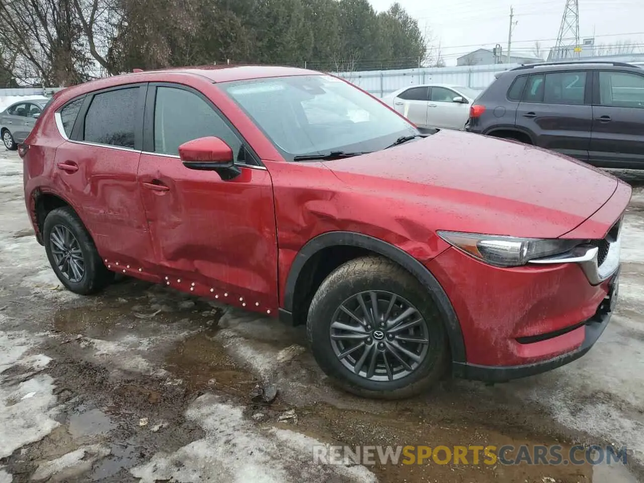 4 Photograph of a damaged car JM3KFBCM4M0116543 MAZDA CX-5 2021
