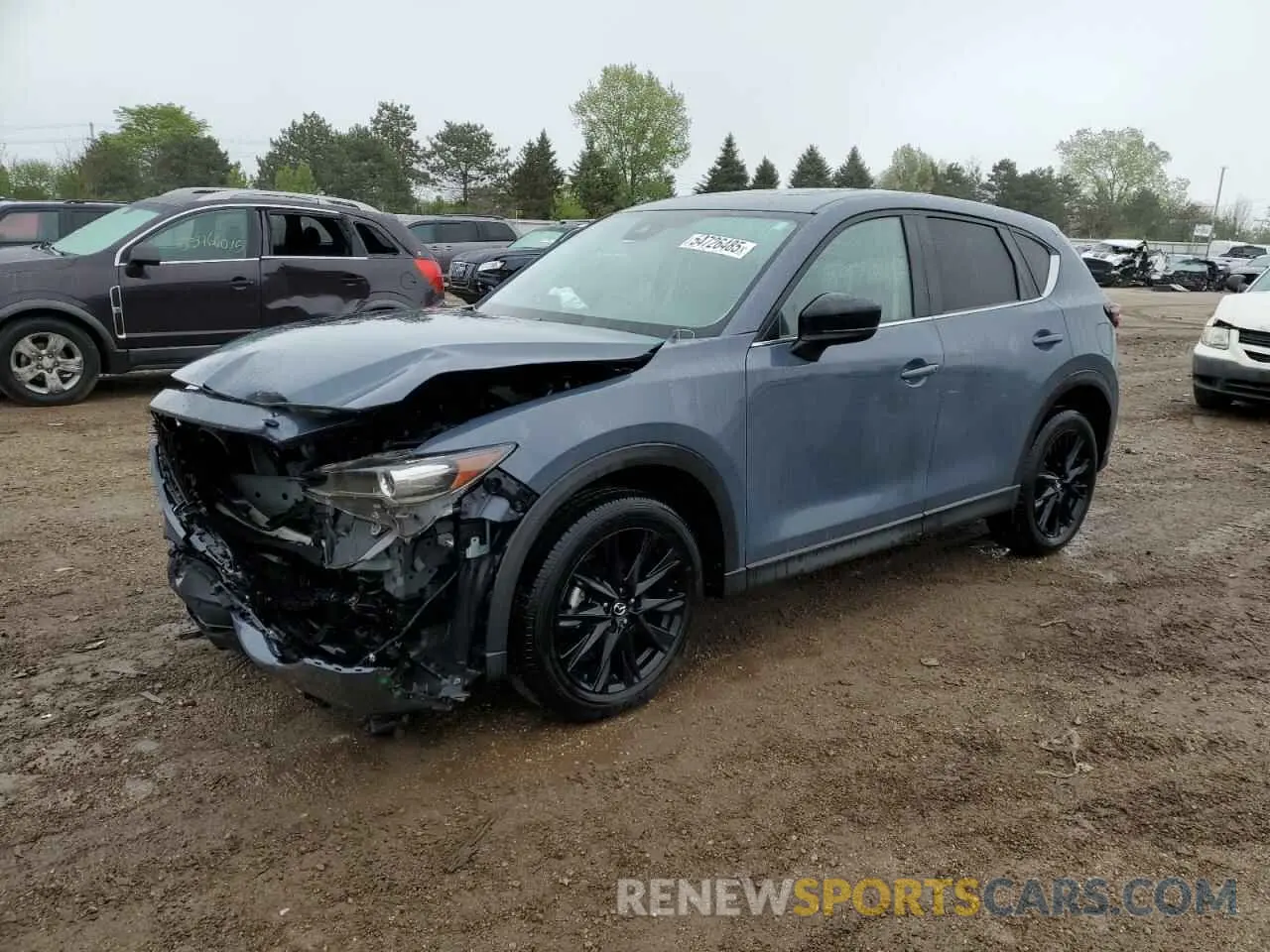 1 Photograph of a damaged car JM3KFBCM4M0343764 MAZDA CX-5 2021