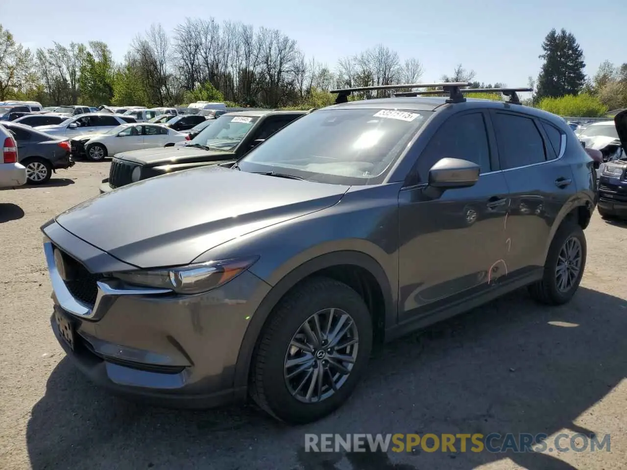 1 Photograph of a damaged car JM3KFBCM4M0443489 MAZDA CX-5 2021