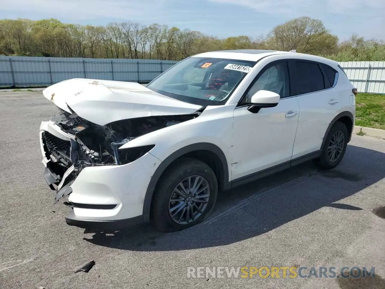 1 Photograph of a damaged car JM3KFBCM4M1431739 MAZDA CX-5 2021