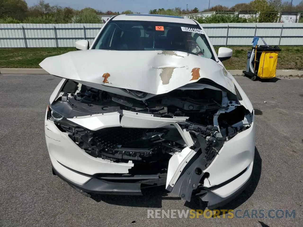 5 Photograph of a damaged car JM3KFBCM4M1431739 MAZDA CX-5 2021