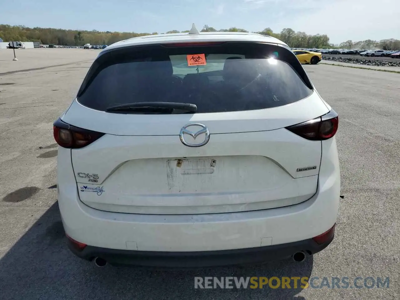6 Photograph of a damaged car JM3KFBCM4M1431739 MAZDA CX-5 2021