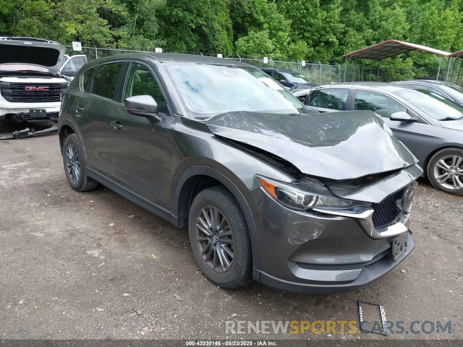1 Photograph of a damaged car JM3KFBCM5M0310255 MAZDA CX-5 2021