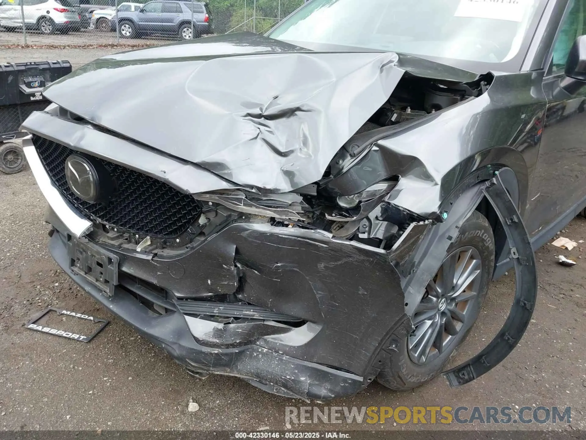 6 Photograph of a damaged car JM3KFBCM5M0310255 MAZDA CX-5 2021