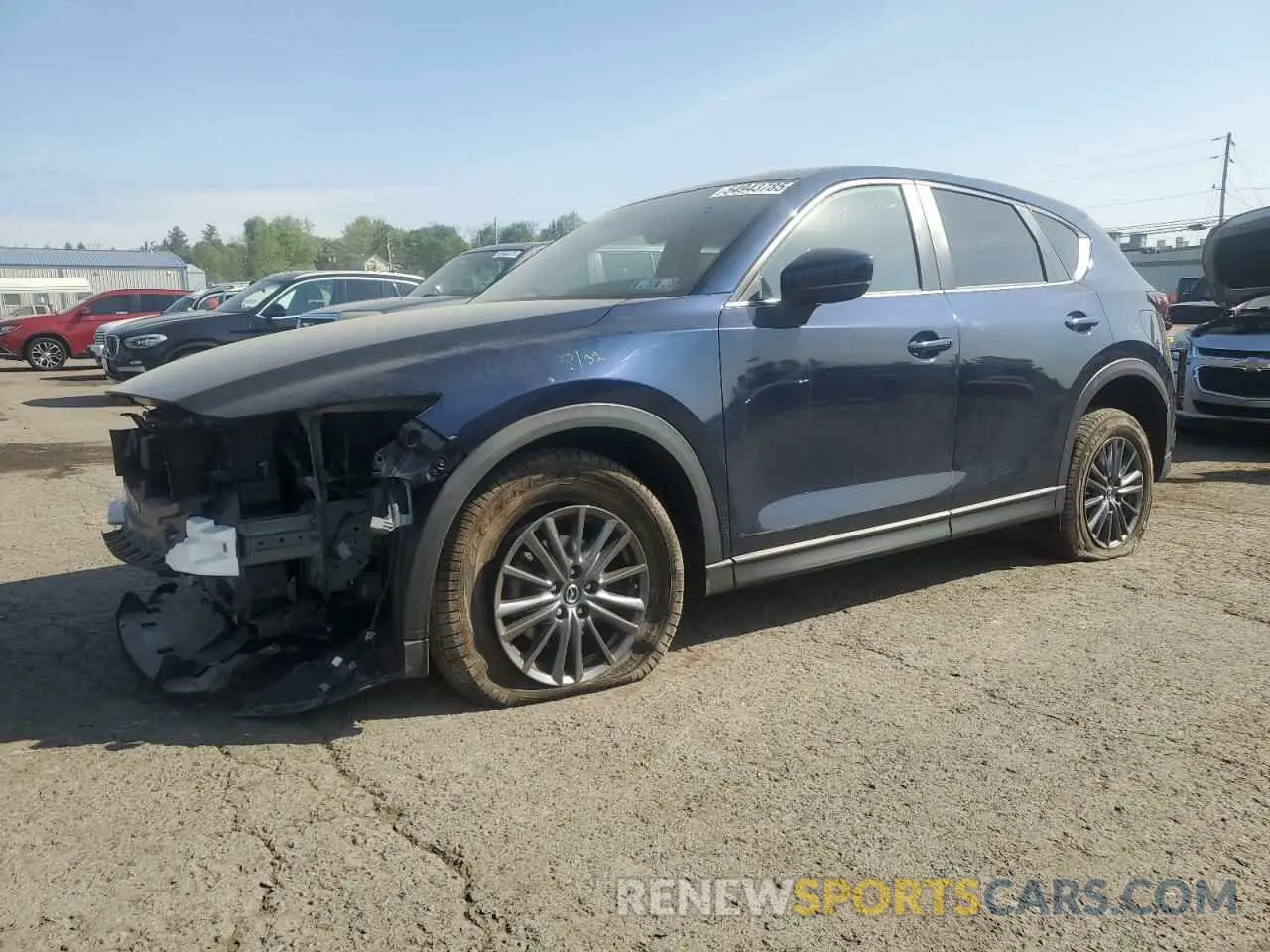 1 Photograph of a damaged car JM3KFBCM5M0410663 MAZDA CX-5 2021