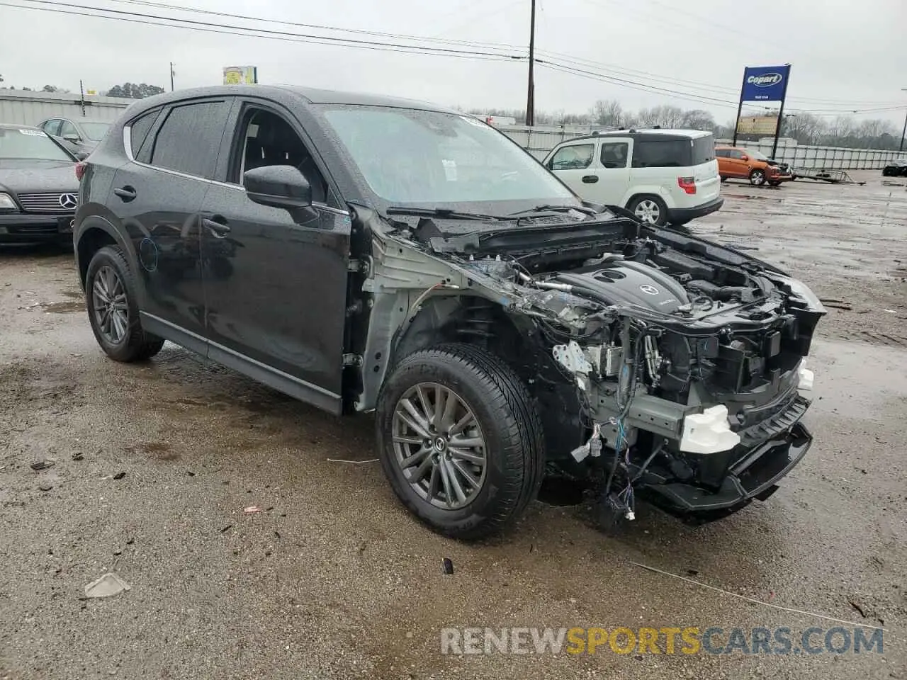 4 Photograph of a damaged car JM3KFBCM5M1408115 MAZDA CX-5 2021