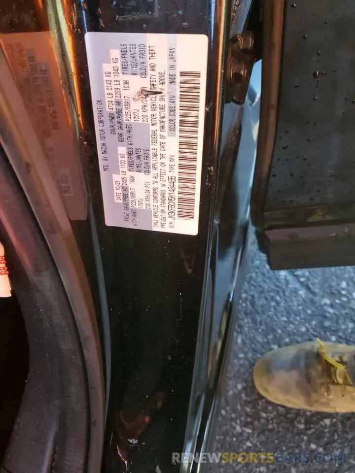13 Photograph of a damaged car JM3KFBCM5M1484465 MAZDA CX-5 2021