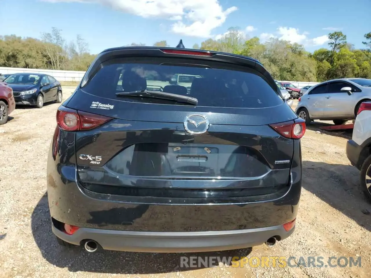 6 Photograph of a damaged car JM3KFBCM6M0321023 MAZDA CX-5 2021