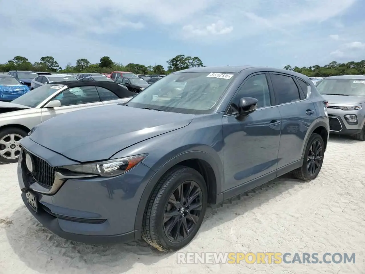 1 Photograph of a damaged car JM3KFBCM6M0334838 MAZDA CX-5 2021