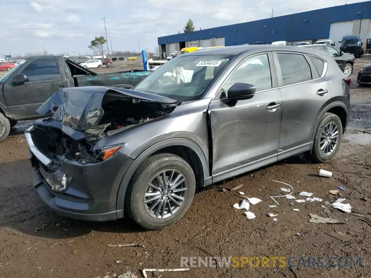 1 Photograph of a damaged car JM3KFBCM6M1343324 MAZDA CX-5 2021